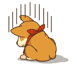 Cute Corgi - Adorable Life sticker #1475517