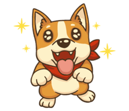 Cute Corgi - Adorable Life sticker #1475521