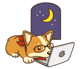 Cute Corgi - Adorable Life sticker #1475525