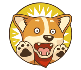 Cute Corgi - Adorable Life sticker #1475526