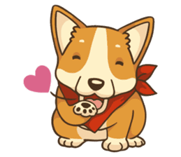 Cute Corgi - Adorable Life sticker #1475528