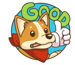 Cute Corgi - Adorable Life sticker #1475529