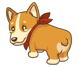 Cute Corgi - Adorable Life sticker #1475531