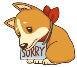 Cute Corgi - Adorable Life sticker #1475533