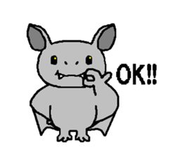 Comoli the Bat sticker #1475698