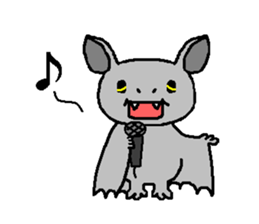 Comoli the Bat sticker #1475720