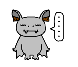 Comoli the Bat sticker #1475724