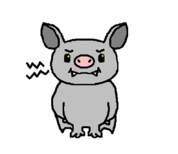 Comoli the Bat sticker #1475726