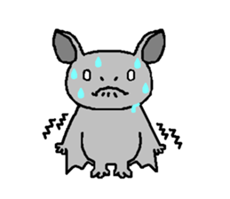 Comoli the Bat sticker #1475728