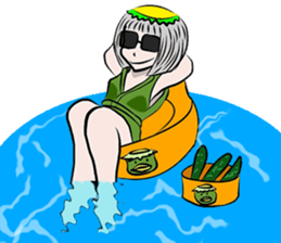 Kawaii Yokai sticker #1476486