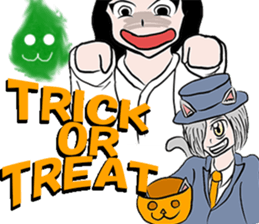 Kawaii Yokai sticker #1476491