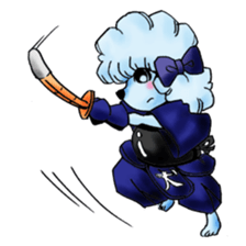 toy poodle(Mr. pet dog Leo of my home) sticker #1476783