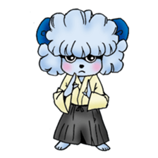 toy poodle(Mr. pet dog Leo of my home) sticker #1476800