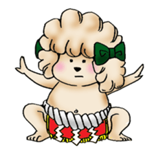 toy poodle(Mr. pet dog Leo of my home) sticker #1476802