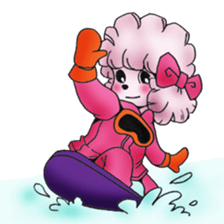 toy poodle(Mr. pet dog Leo of my home) sticker #1476810