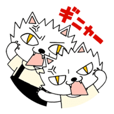 Nekojiru Sticker Nya-ko & Nyatta sticker #1476962