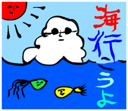 The four seasons in Japan sticker #1477035