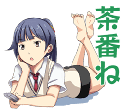 For men, Japanese girls says. sticker #1477071