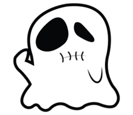Caskie Ghost sticker #1477145
