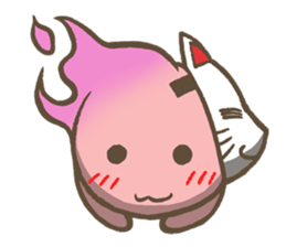 hitodama kun(Japanese Ghost) sticker #1477263