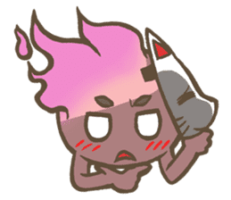 hitodama kun(Japanese Ghost) sticker #1477264