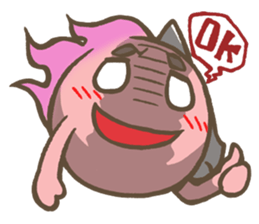 hitodama kun(Japanese Ghost) sticker #1477268