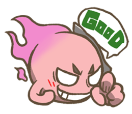 hitodama kun(Japanese Ghost) sticker #1477270