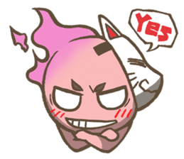 hitodama kun(Japanese Ghost) sticker #1477272