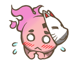 hitodama kun(Japanese Ghost) sticker #1477289