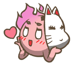 hitodama kun(Japanese Ghost) sticker #1477293