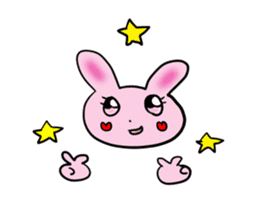 Fairy rabbit sticker #1477412
