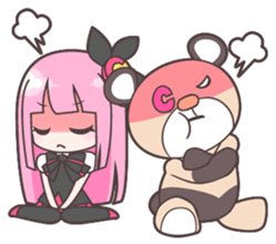 ANIME TALK STICKER of CHARAKO&PEDYBEAR sticker #1478002