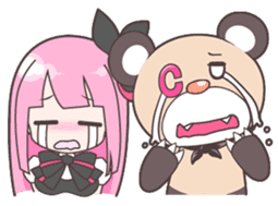 ANIME TALK STICKER of CHARAKO&PEDYBEAR sticker #1478003