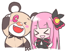 ANIME TALK STICKER of CHARAKO&PEDYBEAR sticker #1478004