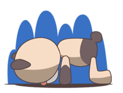 ANIME TALK STICKER of CHARAKO&PEDYBEAR sticker #1478007