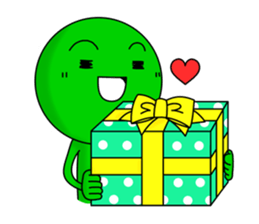 Mr. Edamame sticker sticker #1478402