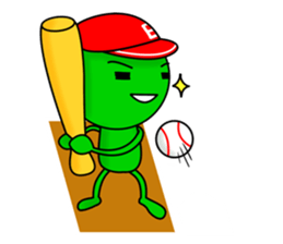 Mr. Edamame sticker sticker #1478429