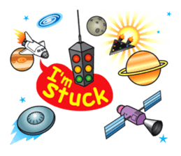 The Crazy Milky Way sticker #1478791