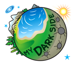 The Crazy Milky Way sticker #1478797