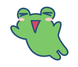 Hop Step Cute Frog sticker #1478839