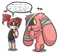 Lily & Marigold Special (Part Plushy) sticker #1478954