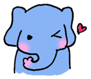Elephant Calf & Comment sticker #1479077