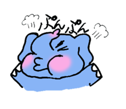 Elephant Calf & Comment sticker #1479079