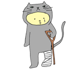 Cat bear sticker #1479244