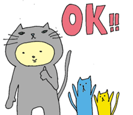 Cat bear sticker #1479248