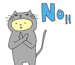 Cat bear sticker #1479249