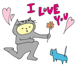 Cat bear sticker #1479251