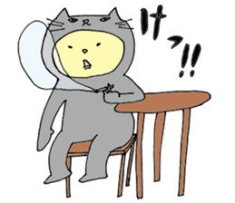 Cat bear sticker #1479257