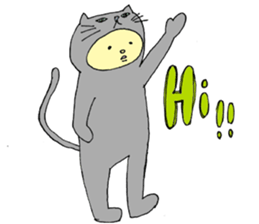 Cat bear sticker #1479258