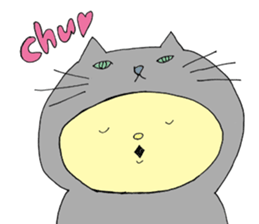 Cat bear sticker #1479260